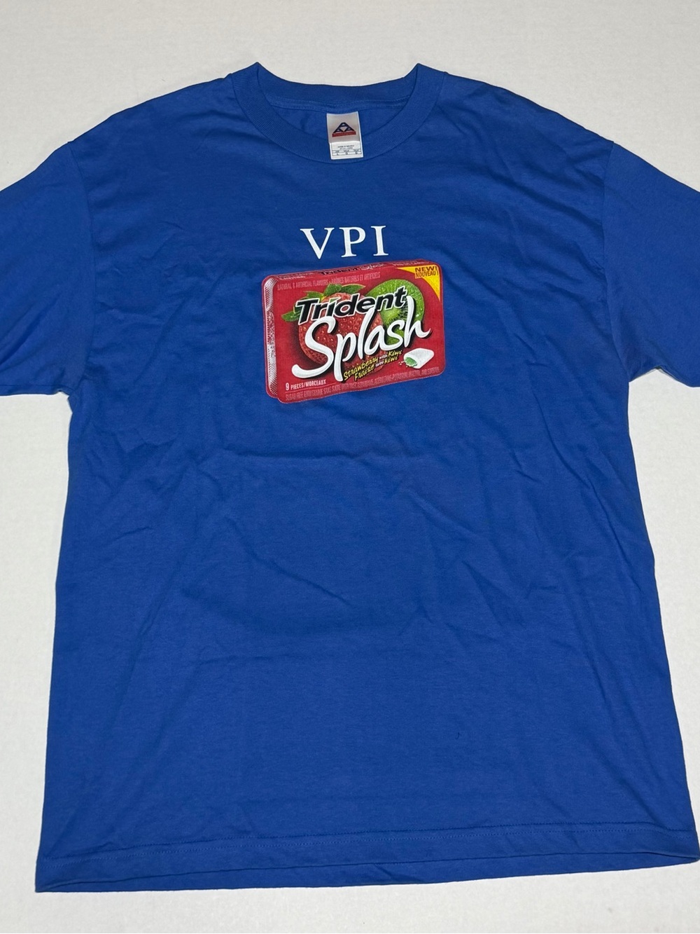 Trident Splash Graphic Tee - Blue